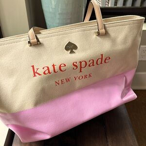 Kate Spade Canvas Tote